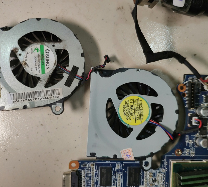HP 4421 風扇