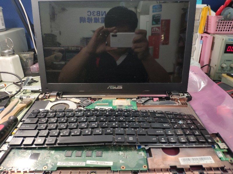 asus x550 鍵盤故障 更換鍵盤