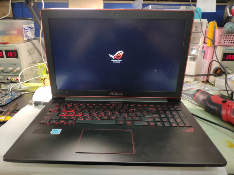 ASUS G501VW 鍵盤故障，不開鍵，螢幕破裂或滲水，都可維修哦。