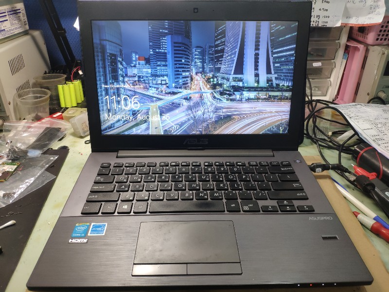 Asus pu301l風扇異音 更換全新原裝ok,各廠牌筆電風扇都有，可來電洽詢快速維修。
