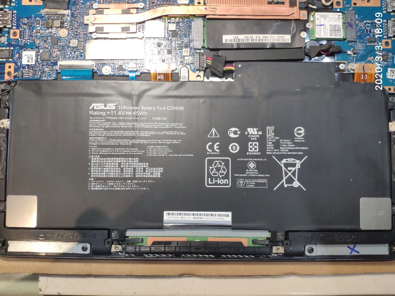 asus ux305 電池