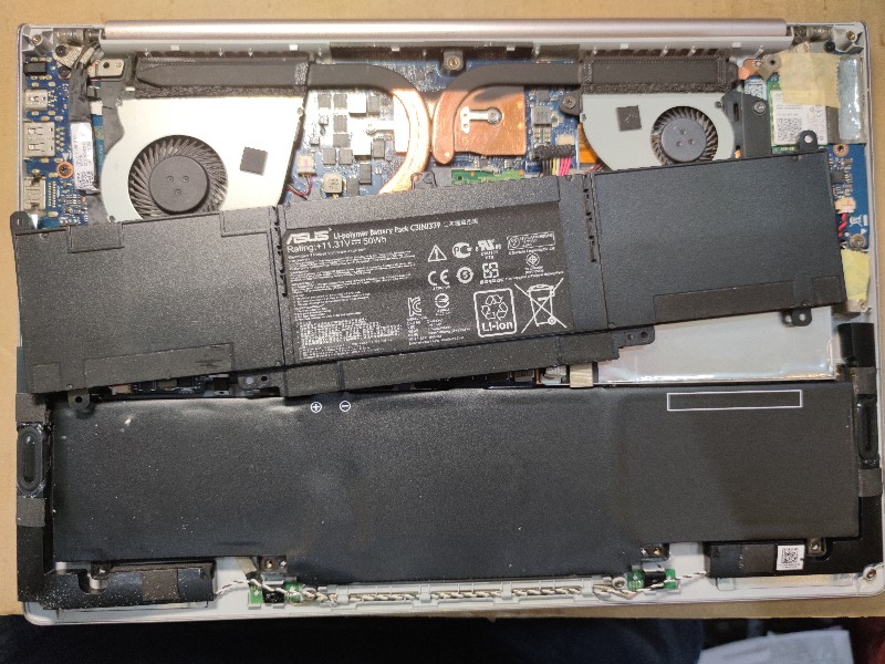 Asus ux303 全新原廠電池現貨，現場安裝快速更換ok