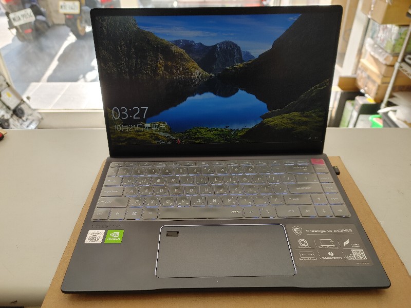 Msi ms-14c2 prestige 14 轉軸斷裂 現場維修ok,當天取件.各廠牌轉軸斷裂都可維修可來電洽詢。