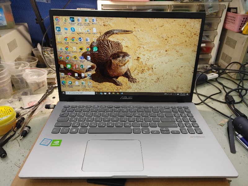 asus x509 不開機 不過電 檢測機板電源訊號斷路 有查到零件燒毀 已修百台了,可快速維修當天取件。x507