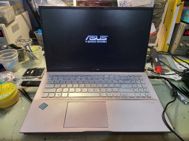 Asus s531f 板號x531fl 同行送修，不開機不過電