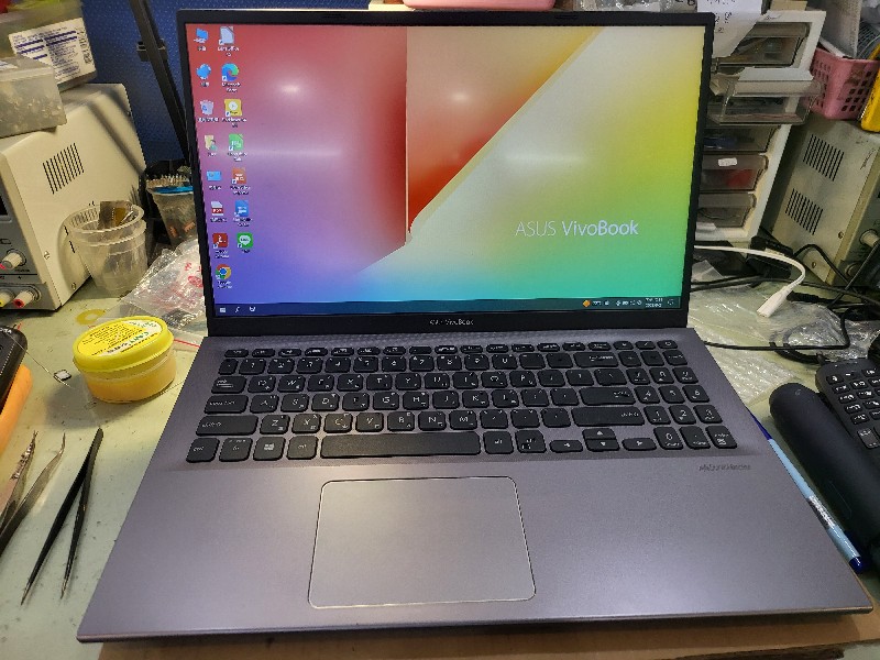 Asus x512f 觸摸板故障，維修ok,不開機 不顯示 都可維修可來電洽詢。@nb3c