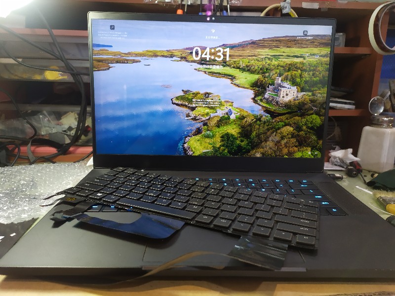 雷蛇 rz09 鍵盤故障-更換全新鍵盤ok有同問題都可送來維修各廠牌都有現貨可來電洽詢。