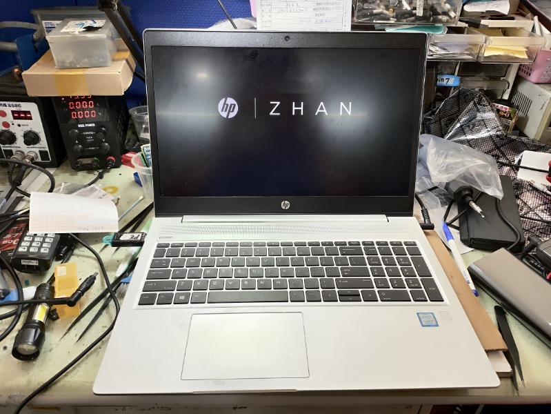 Hp zhan 66 peo 15 g2 hsn-q16c 不開機 不過電 實機拆解 查主機板為電源19v短路,查到零件短路更換ok完修,專業主機板維修可來電洽詢