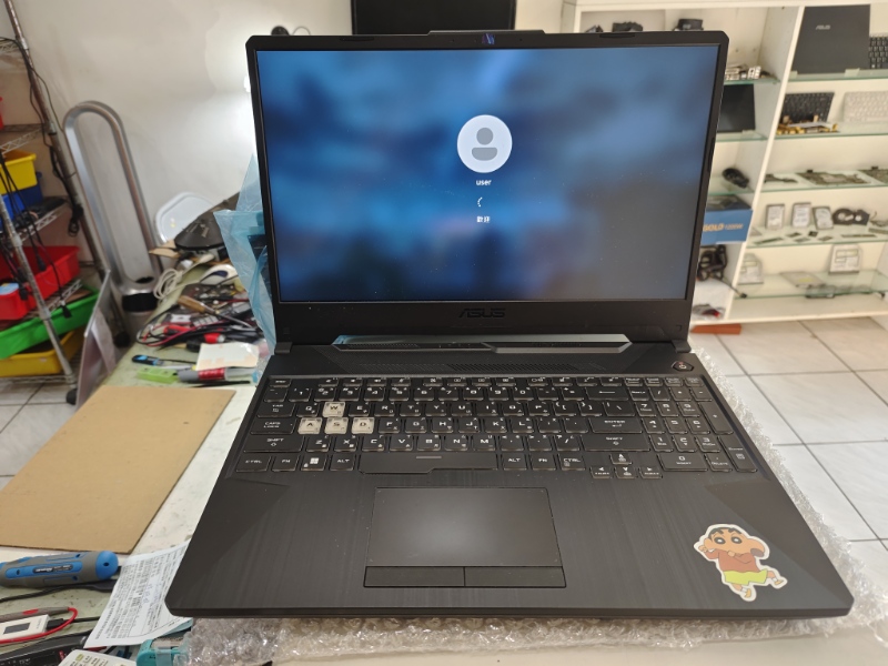 ASUS FX506鍵盤故障 現貨現場更換OK 各廠牌筆電都有維修，螢幕鍵盤 外殼轉軸 主機板專業維修 可來電洽詢 LINE:@nb3c