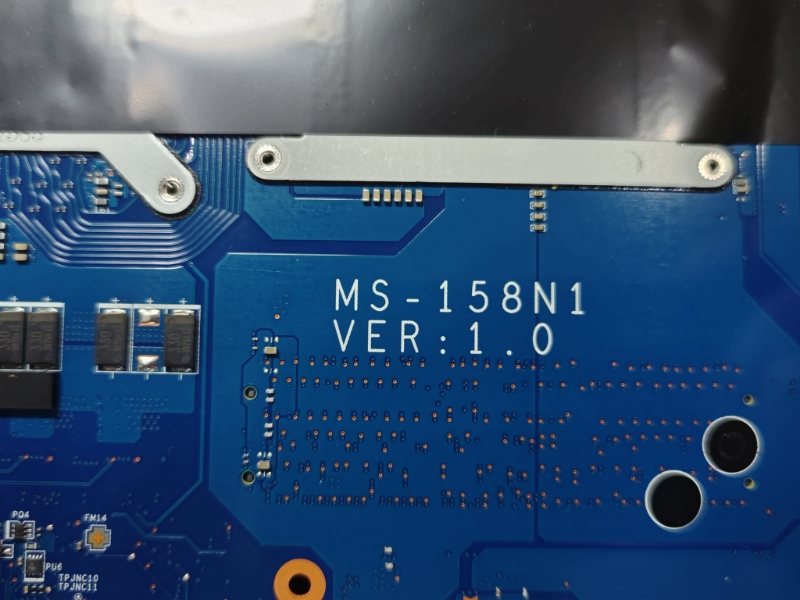 Msi a17 開機不顯示 無畫面 不開機有電源燈亮 實機拆解 專業主機板維修 查詢主機板電路 訊號 電原模組ic查到訊號有問題維修更換零件 ok 開機 專業主機板維修 各廠牌都有快速維修最快當天維修好 大台中筆電維修 可來電洽詢 line:@nb3c