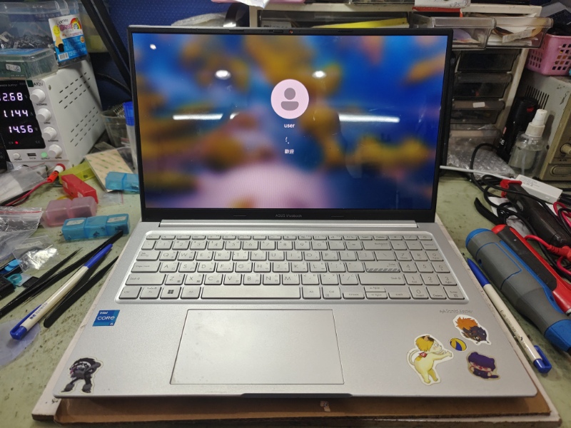 ASUS X1503Z 不開機 不顯示 實機拆解主機板維修OK 專業筆電維修 各廠牌筆電快速維修 現貨現場安裝螢幕 鍵盤 電池 轉軸斷裂維修 可來電洽詢 LINE:@nb3c