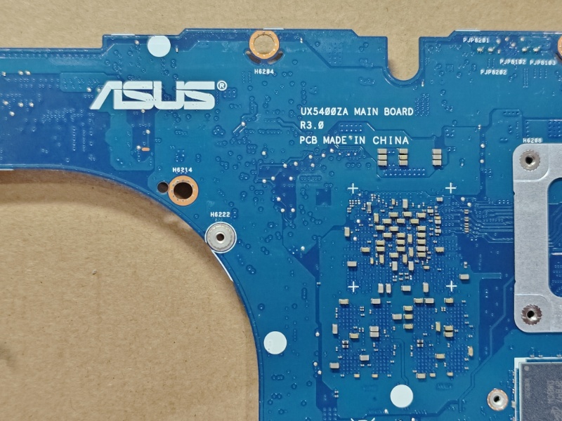 ASUS UX5400ZA 不開機 不過電 插電源無反應 實機主機板拆解多圖 主機板故障 電源模組 供電Ic問題 更換ok 開機測試ok 專業維修筆電主機板 大台中筆電維修nb3c 各廠牌筆電都可維修可來電洽詢line:@nb3c