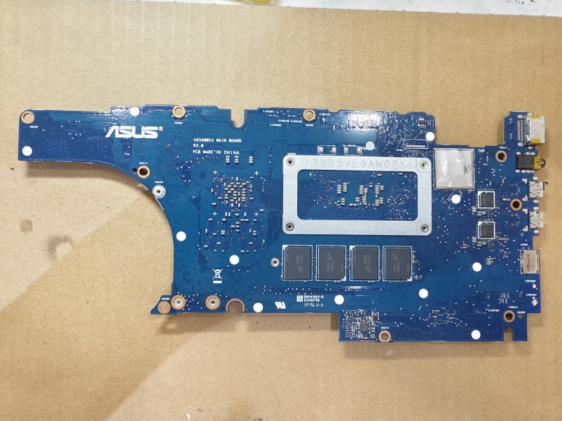 ASUS UX5400ZA 不開機 不過電 插電源無反應 實機主機板拆解多圖 主機板故障 電源模組 供電Ic問題 更換ok 開機測試ok 專業維修筆電主機板 大台中筆電維修nb3c 各廠牌筆電都可維修可來電洽詢line:@nb3c