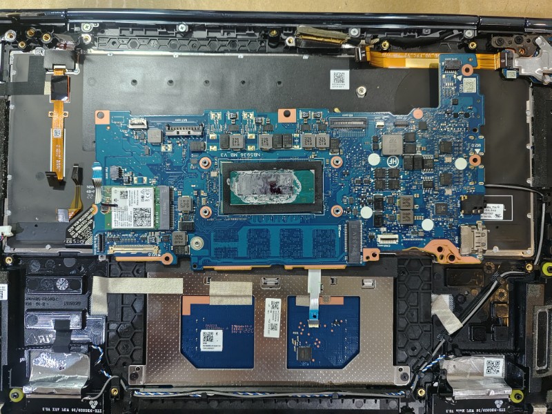Asus ux3402z 不充電type c 主機板電源接口燒毀 實機現場維修拆焊更換type c接口 x2 可當天取件,各廠牌筆電接口都可更換，可來電洽詢 line:@nb3c