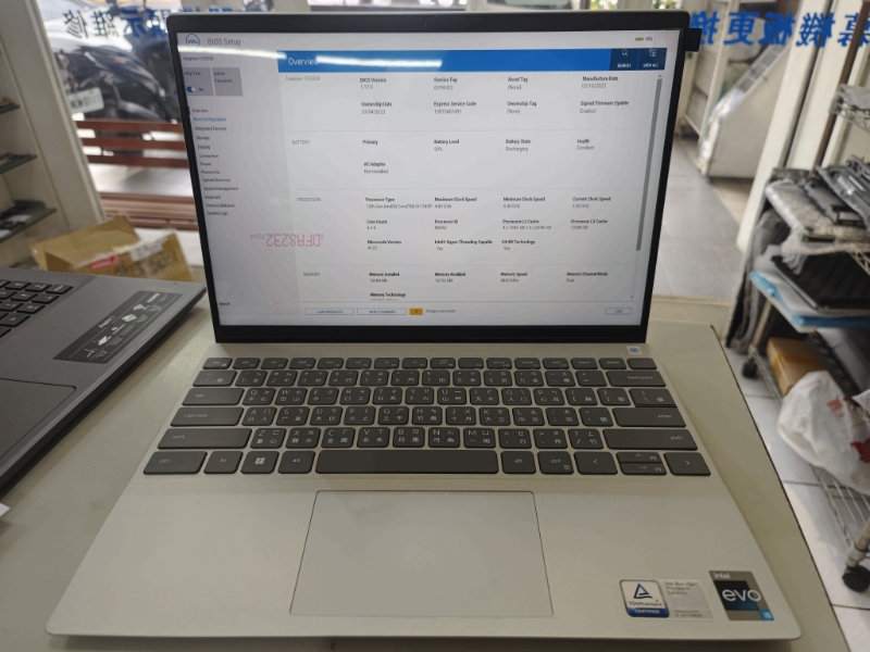 DELL 13 5330 P156G 螢幕破裂 轉軸斷裂 現貨零件現場維修OK,